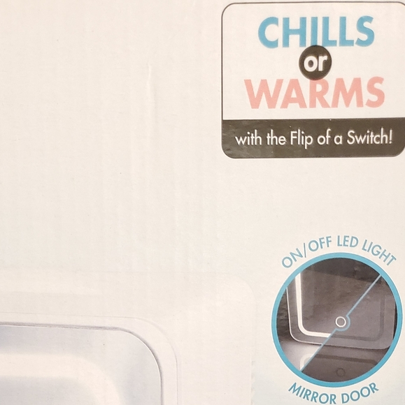 LAST ONE! LED LIGHTED MINI FRIDGE 6L - Picture 7 of 10